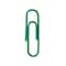 JAM Paper 1" Colorful Standard Paper Clips, 2 Packs of 100